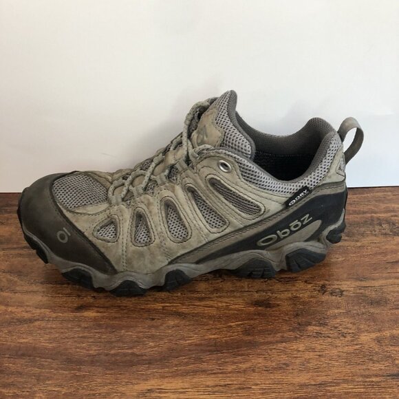 Oboz Sawtooth Boots Womens Size 9.5 Grey Low Hiking Waterproof Shoes UK 7 EU 41 - Picture 5 of 11